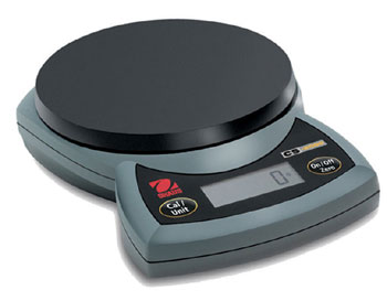 COMPACT SCALE 2000G X 1.0G W/ SS PAN & AC ADAPTER - Click Image to Close