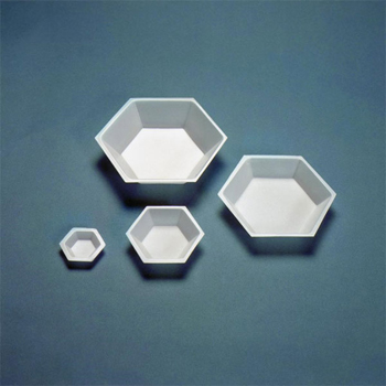 HEXAGONAL WEIGHING DISH 50ML SMALL 3"O.D. - Click Image to Close