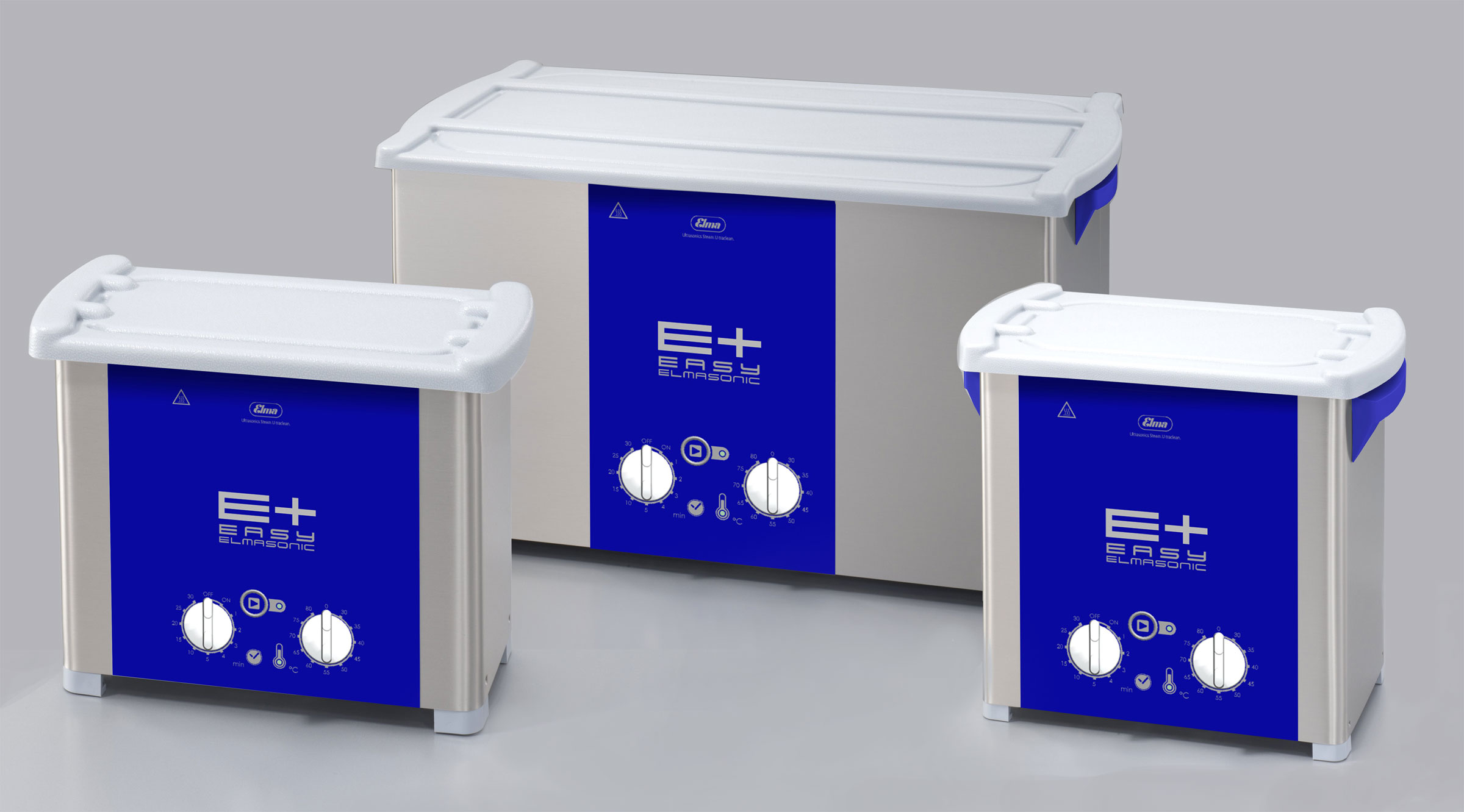 EP30H Ultrasonic Cleaner w/ heat/timer 2.75L, 0.75gl & Cvr - Click Image to Close