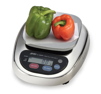 SS WASHDOWN DIGITAL SCALE 300 X 0.1G 5 X 5in PAN - Click Image to Close