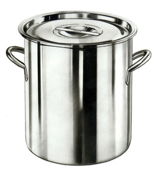 STAINLESS STEEL STORAGE CONTAINER 32 QUART