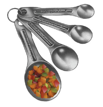 SS MEASURING SPOON SET   - Click Image to Close