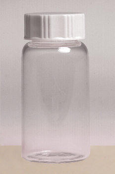 SCINTILLATION VIAL 20mL GLASS W/ PP CLOSURE ATTACHED - Click Image to Close