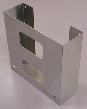 STAINLESS STEEL GOVE DISPENSER - Click Image to Close