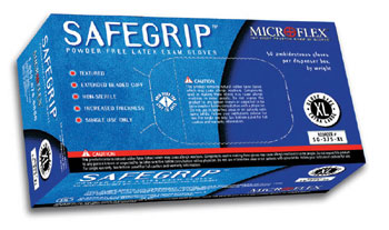 GLOVES LATEX PWD FREE SMALL SAFE GRIP FOR HIGH RISK