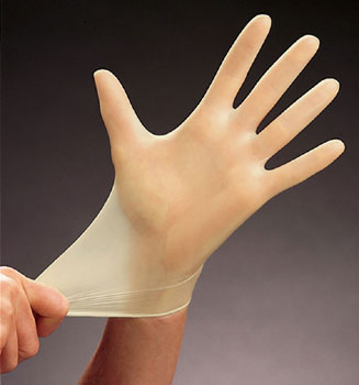 SYNTHETIC EXAM GLOVES SMALL POWDER FREE APPLAUSE - Click Image to Close