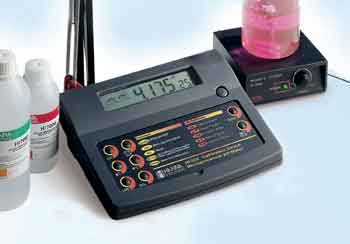 PH/ORP/TEMPERATURE BENCH METER W/ CALIBRATION CHECK