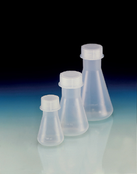 PP ERLENMEYER FLASK 100ML W/SC - Click Image to Close