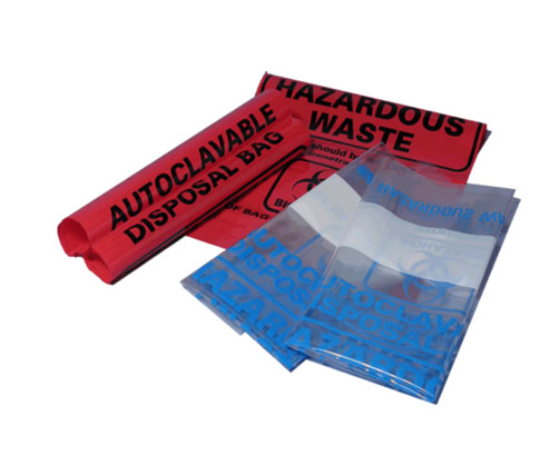 RED AUTOCLAVE BAG 8.5 x 11" - Click Image to Close