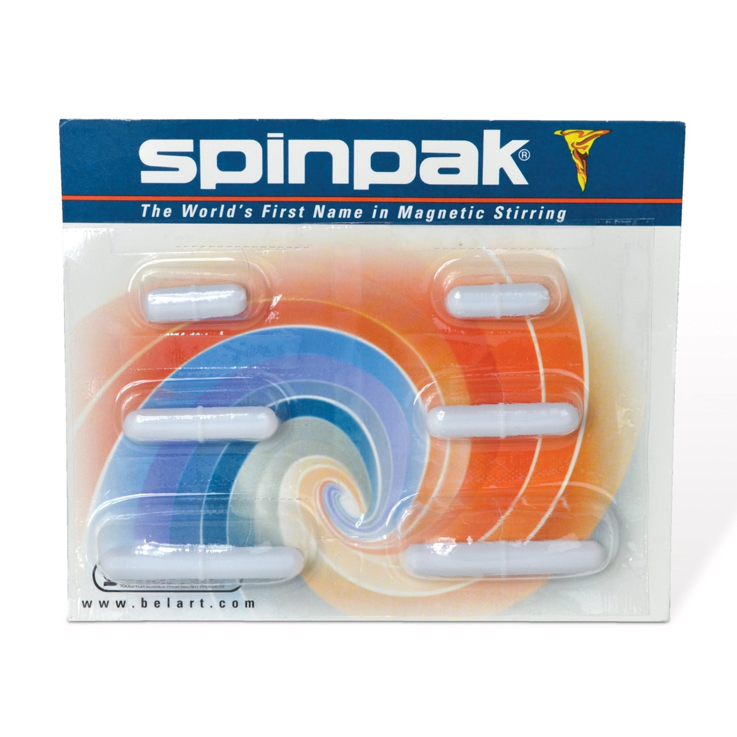SPINPAK MAGNETIC STIRBARS OCTAGONAL WITH PIVOT RING - Click Image to Close