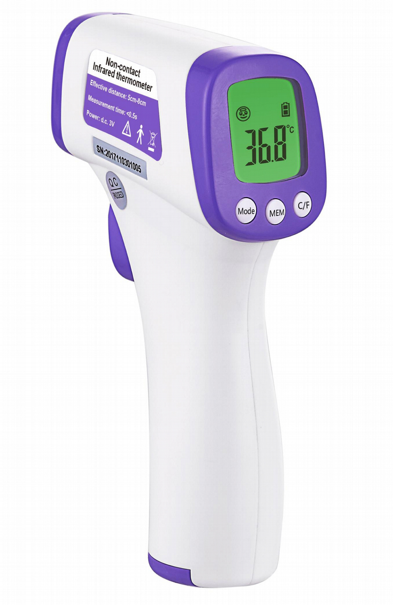 CLINICAL IR THERMOMETER CE ISO - Click Image to Close