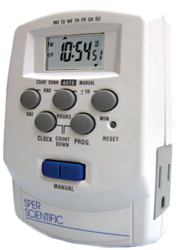 DUAL INPUT COUNT DOWN TIME CONTROLLER W/ NIST - Click Image to Close