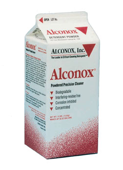 ALCONOX POWDERED CLEANER 1/2OZ PACKETS IN DISPENSER BOX 1112