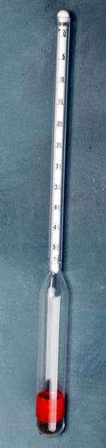 PLASTIC HYDROMETER, BAUME 19/31° x 0.2°